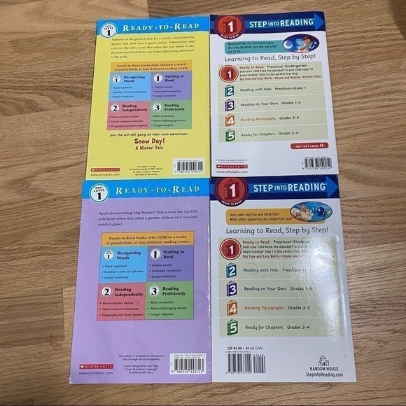 Step into Reading Book Bundle Finding Dory Tooth Fairy’s Night Picnic Spring Kid - Picture 3 of 3